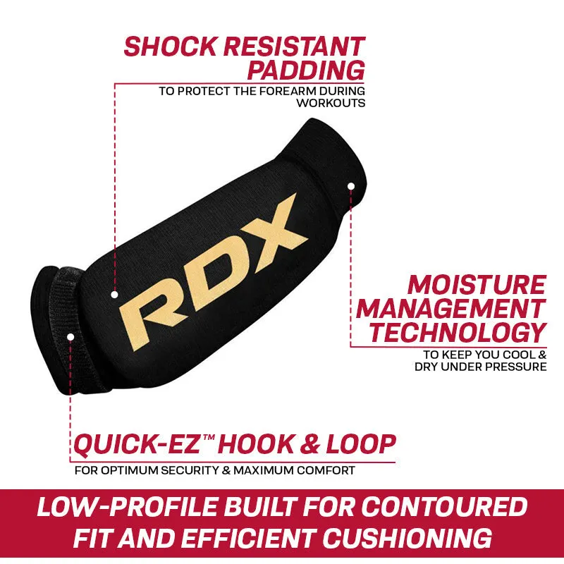 RDX FB Protezioni Avambraccio MMA Nero CE S-XL