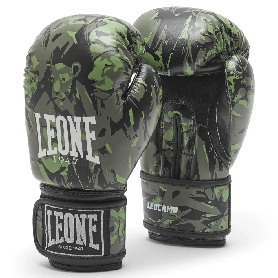 Leone 1947 Leo Camo GN404J guantoni boxe 6oz neri