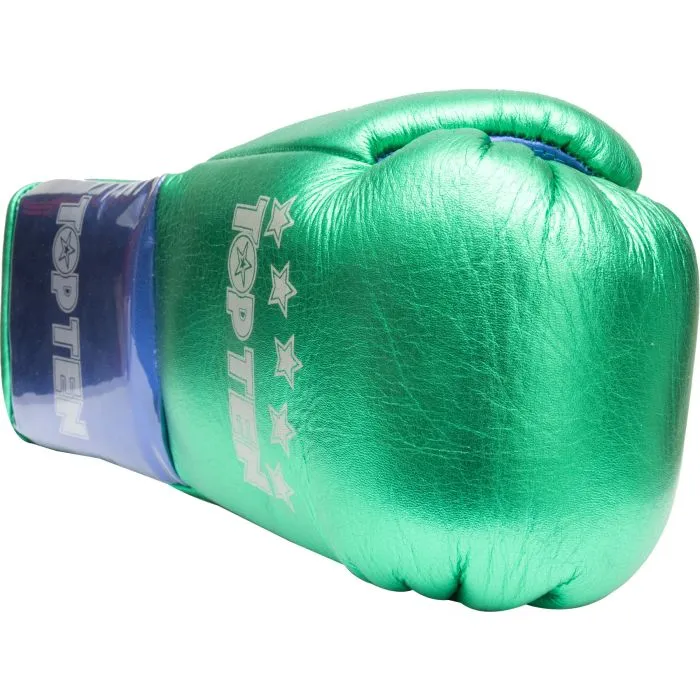 TOP TEN Pro MX guanti da boxe in pelle kickboxing