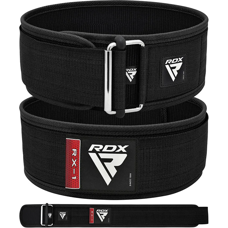 RDX RX1 Cintura Sollevamento Pesi Nylon Taglia S
