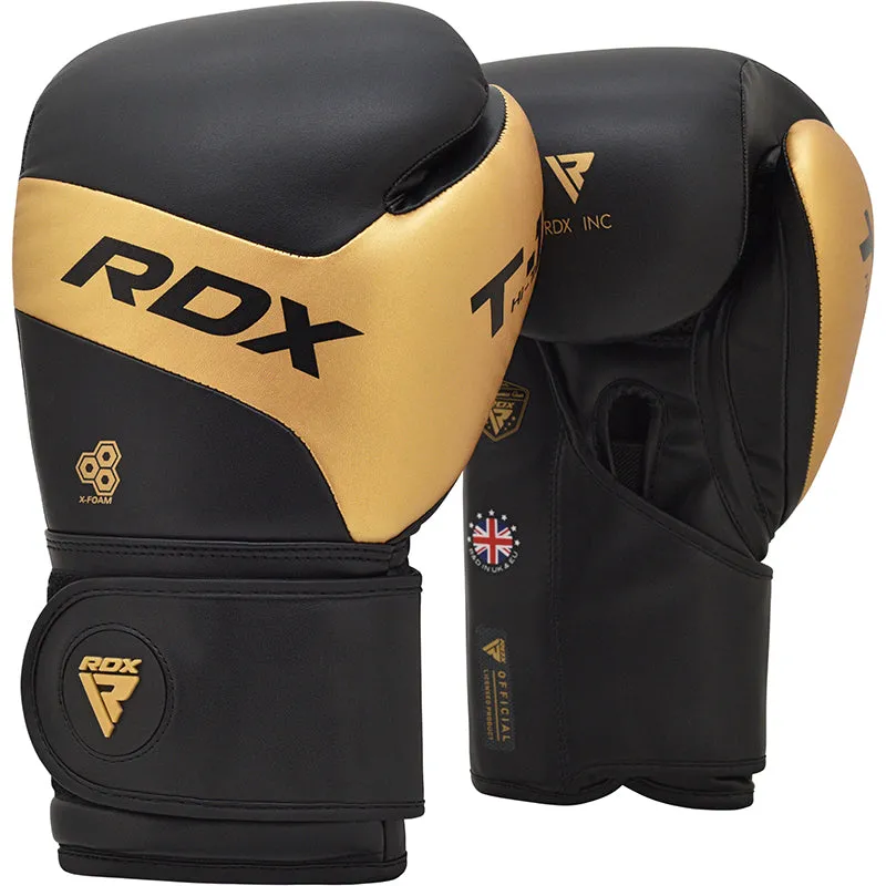 RDX T13 guanti boxe allenamento 12oz rossi ventilati