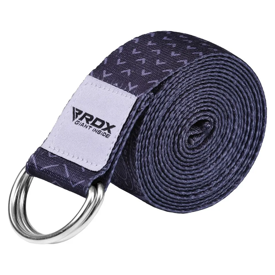 RDX F15 Cinghia Yoga Cotone Fibbia Acciaio 244cm
