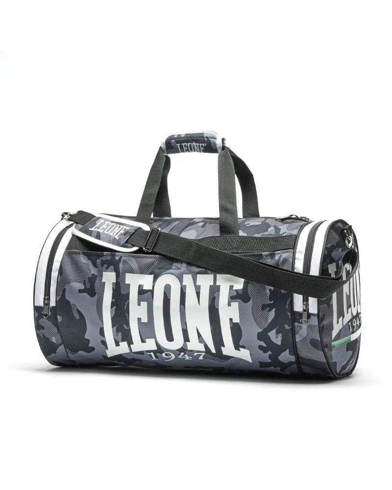 Leone1947 Camouflage Borsone Sportivo Verde 45 Litri