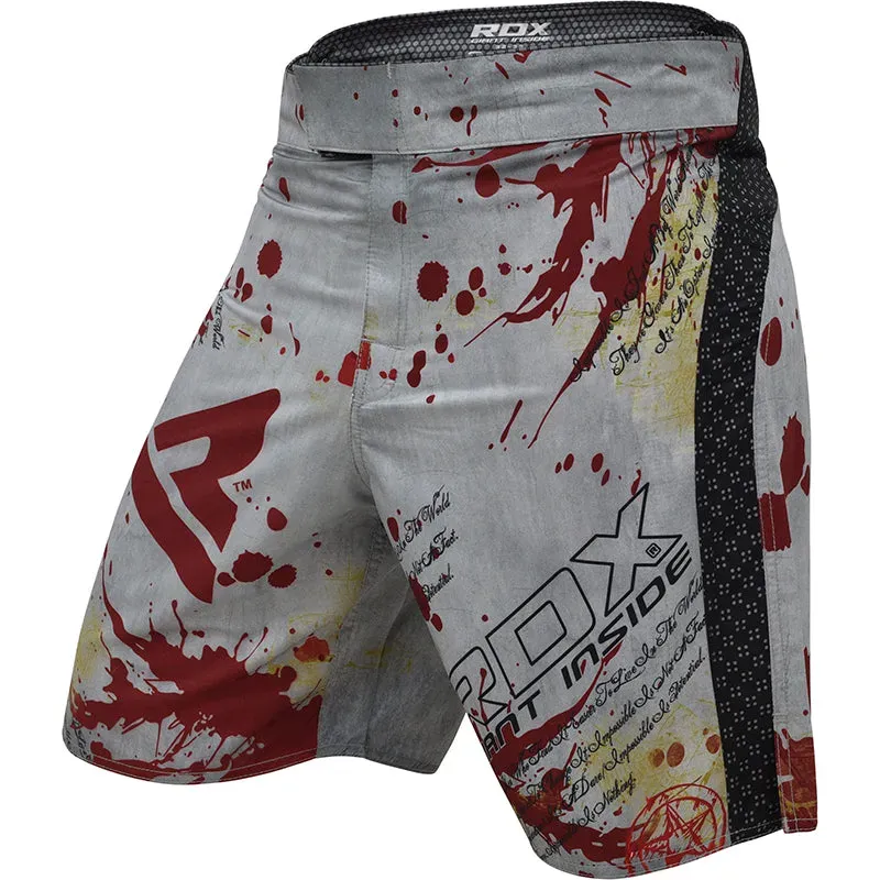 RDX R3 Revenge Pantaloncini MMA Rossi Traspiranti