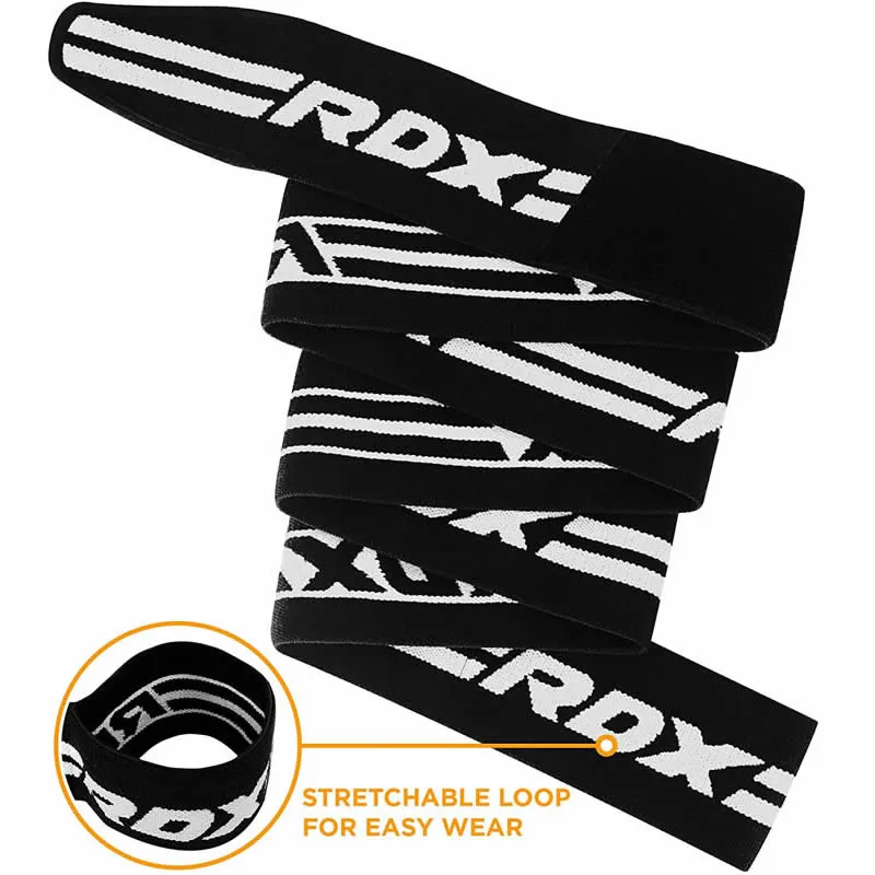 RDX K2 Ginocchiere Palestra Gel Nero