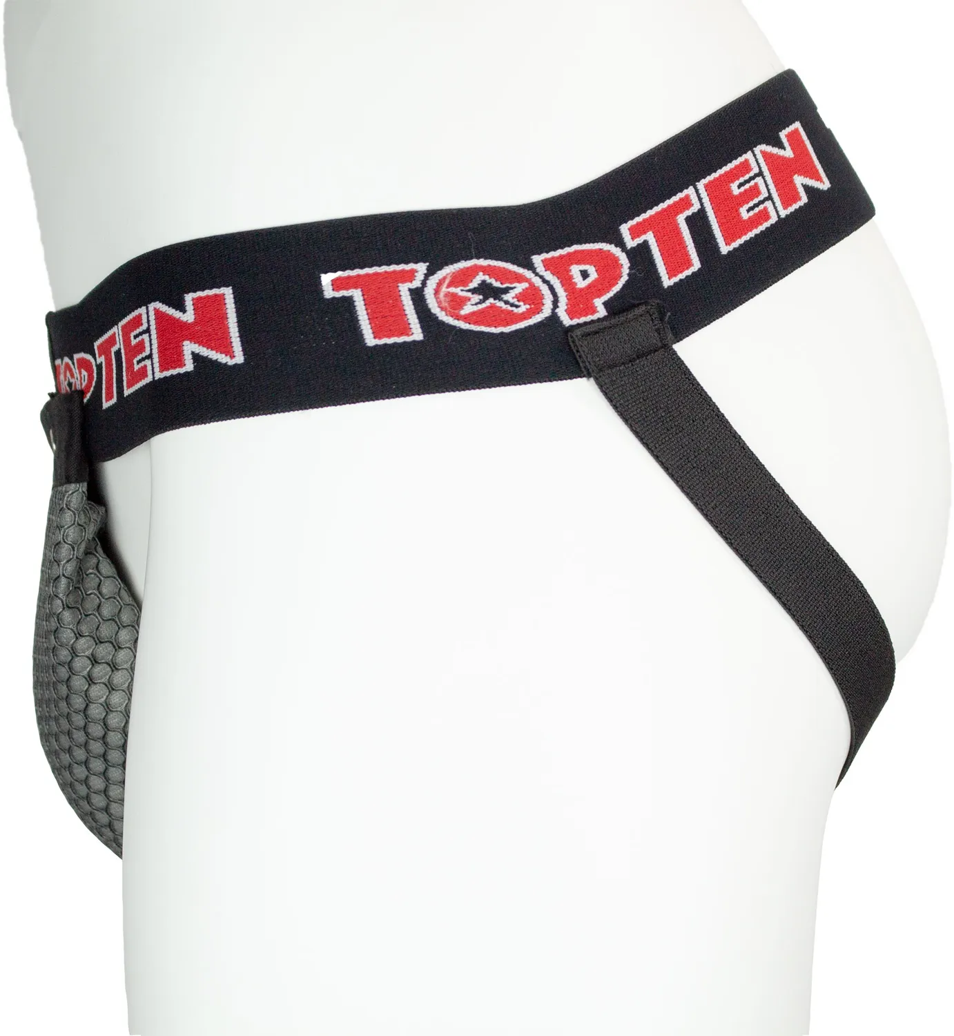 TOP TEN Mesh conchiglia con sospensorio protezione rigida