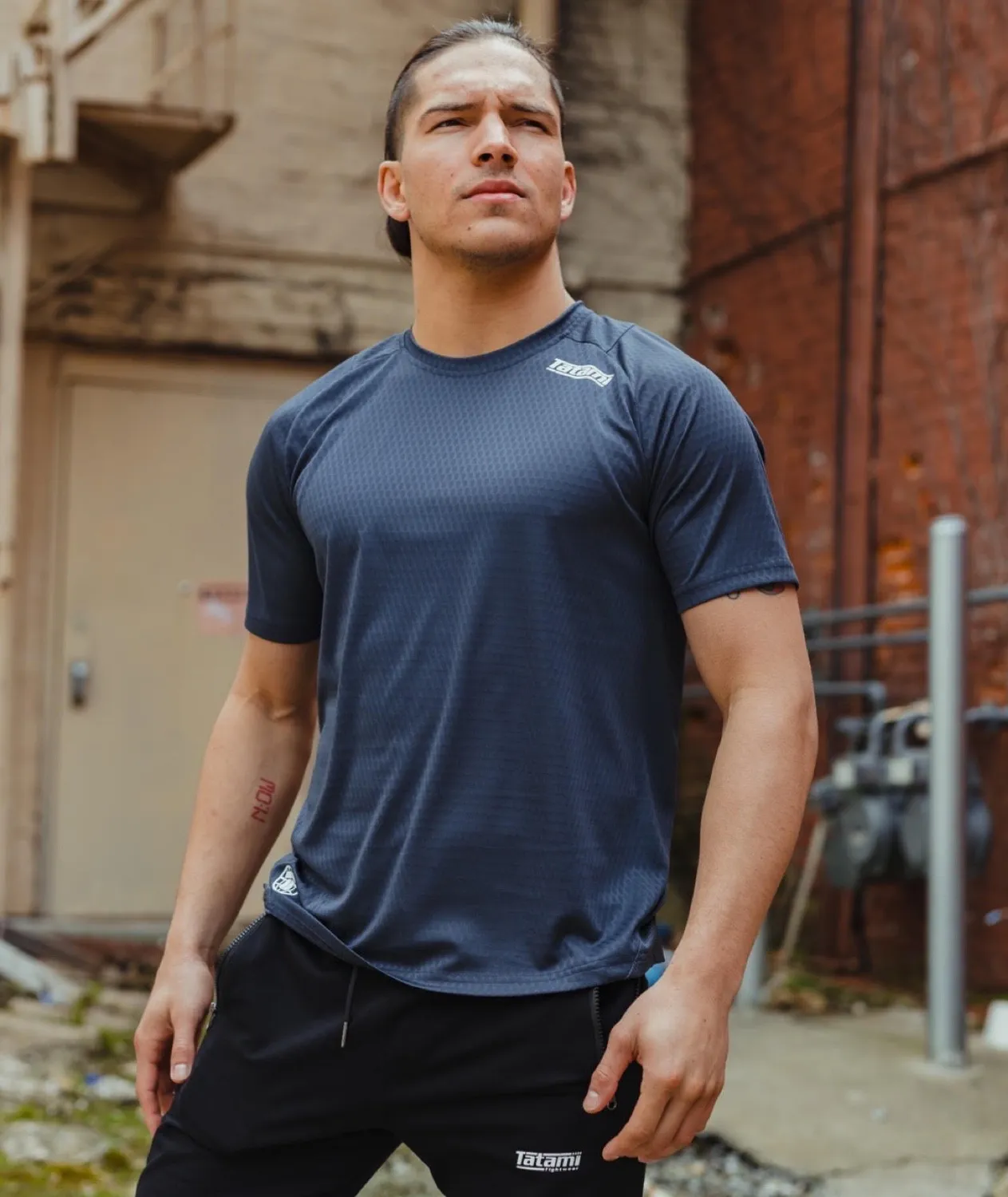 Tatami Active Dry Fit t-shirt allenamento grigia traspirante