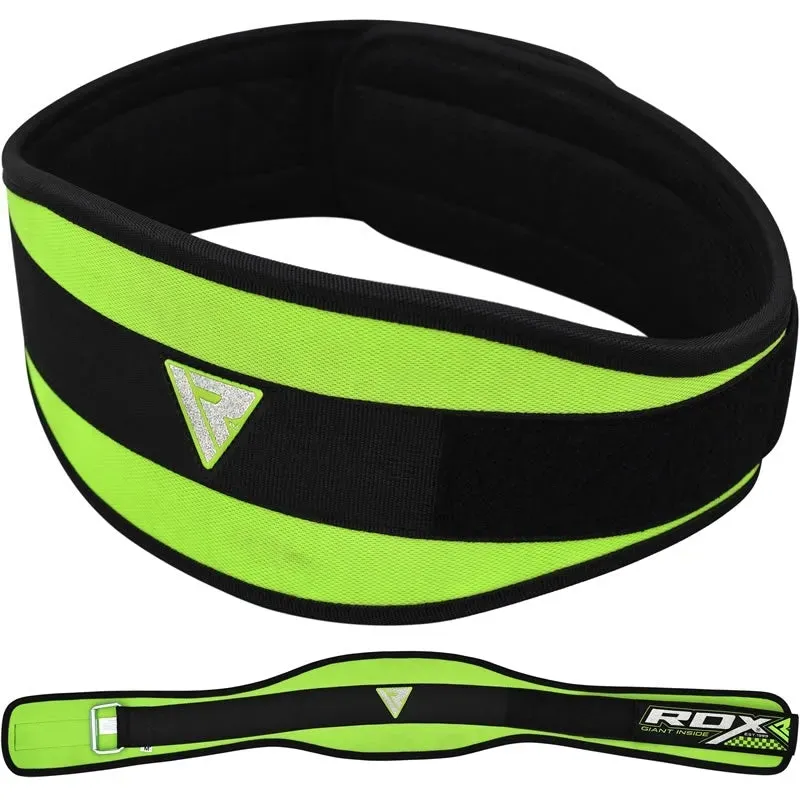 RDX 6 Pollici Cintura Palestra Neoprene Verde