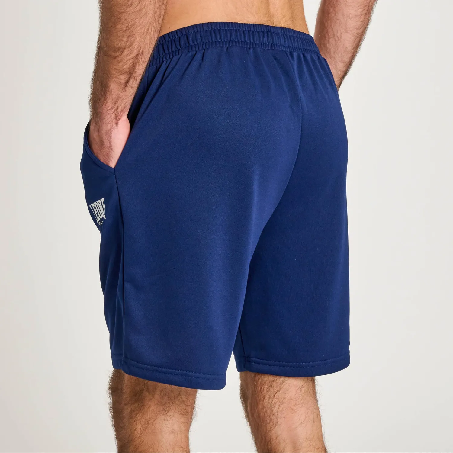 Leone 1947 Logo canotta sportiva uomo blu L traspirante