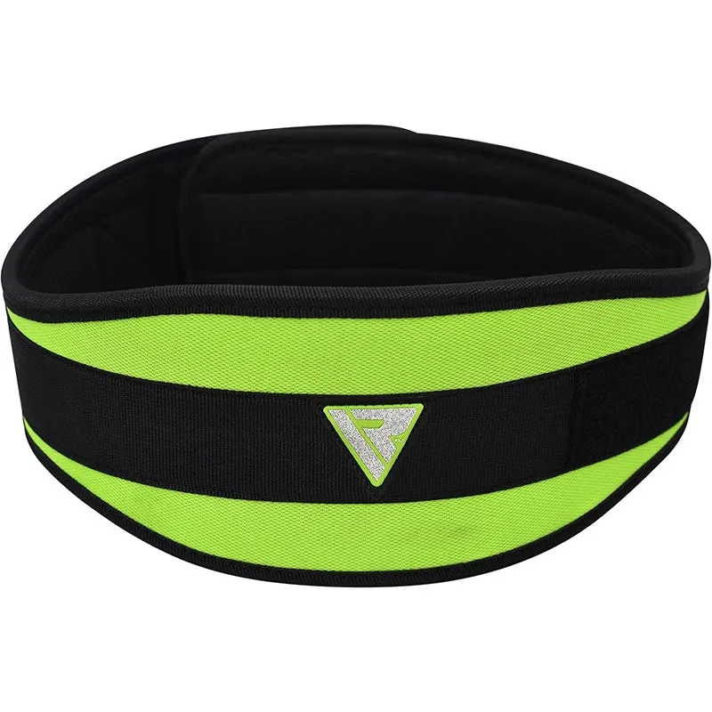 RDX 6 Pollici Cintura Palestra Neoprene Verde