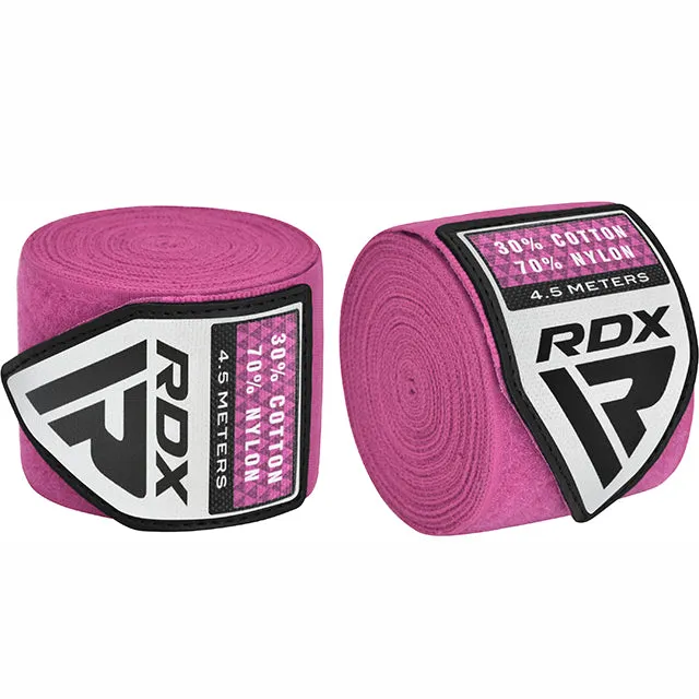 RDX WX Bende Boxe 4,5 m Nere Elastiche Spesse