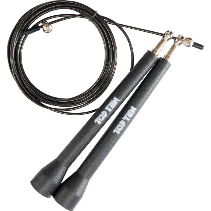 TOP TEN CardioSpin corda salto cavo nero