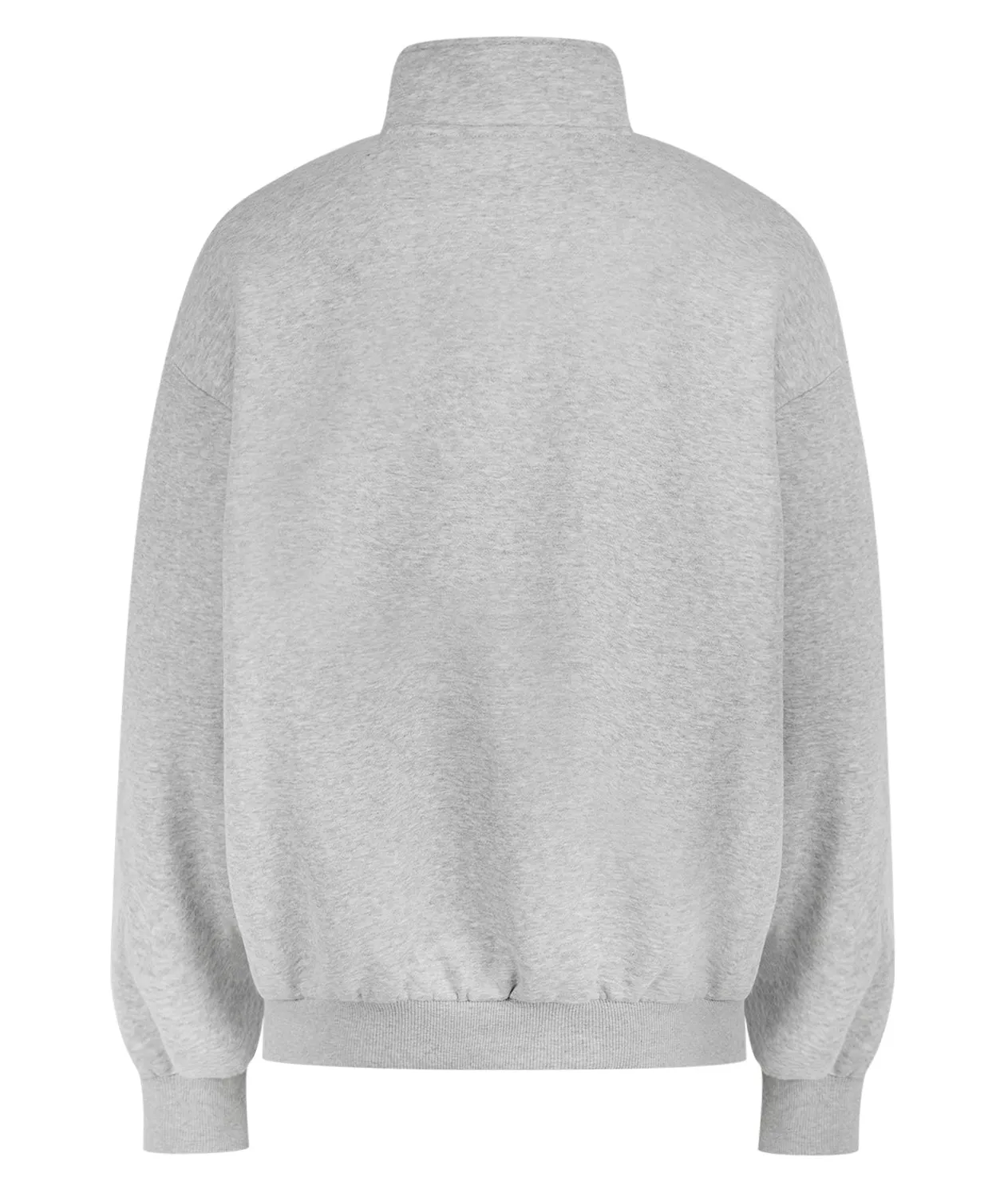 Tatami Fightwear Quarter Zip Jumper felpa grigia pile 250 GSM