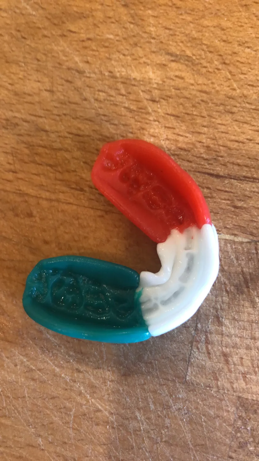 Leone 1947 Titan Junior paradenti bambino tricolore