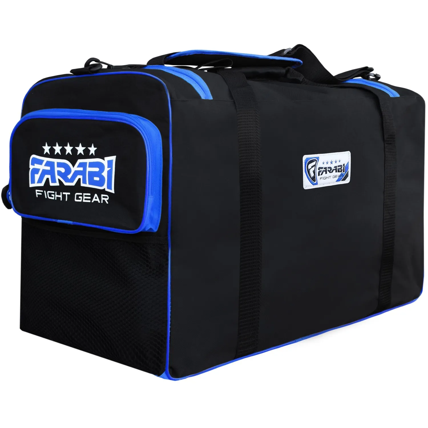 Farabi Sports borsone viaggio palestra Black/Blue capiente
