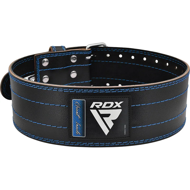 RDX RD1 Cintura Palestra Pelle Doppia Fibbia