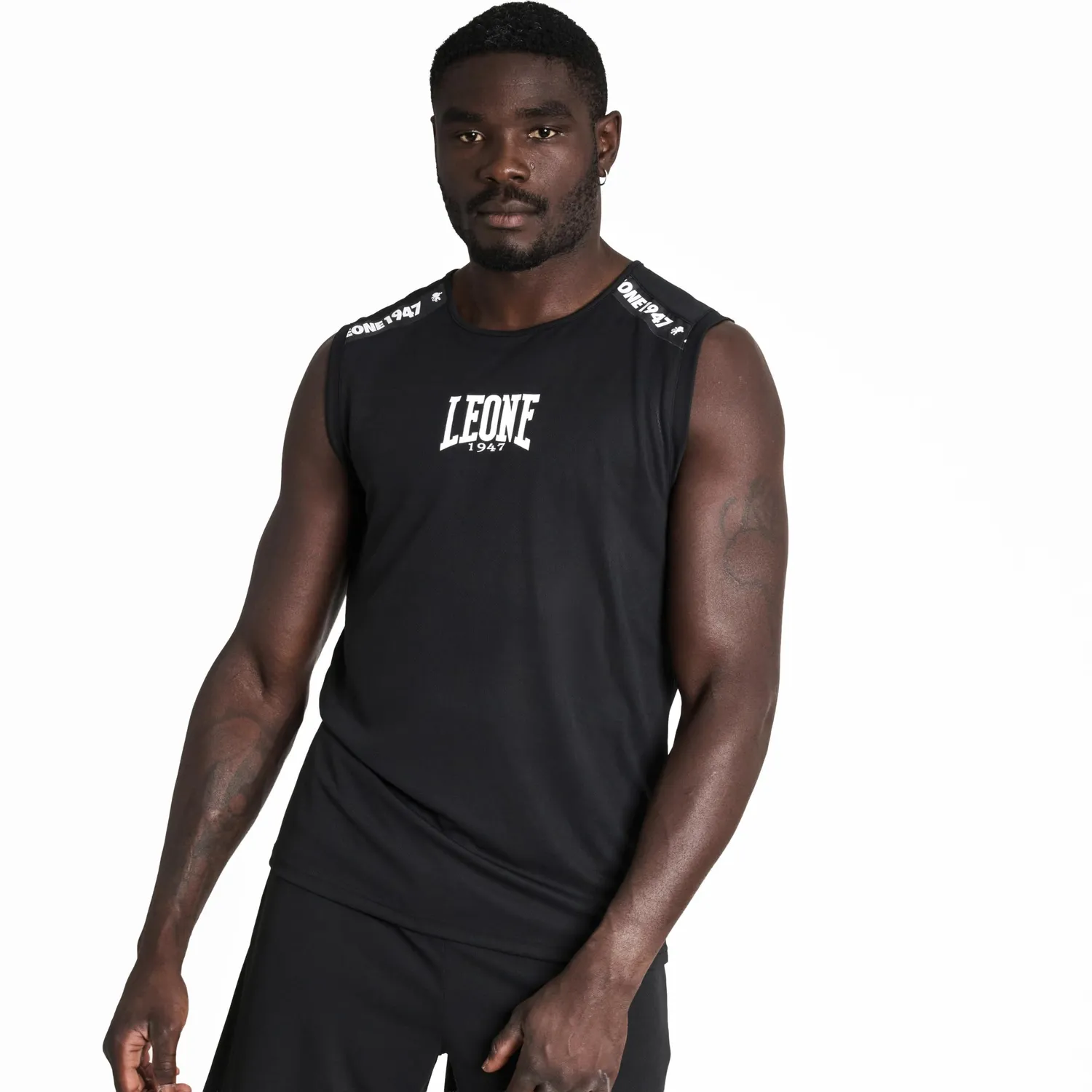 Leone 1947 Tape 47 ABX217 Canotta Uomo L Blu Scuro