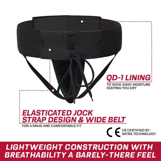 RDX T15 Noir Conchiglia MMA Protezione Inguinale