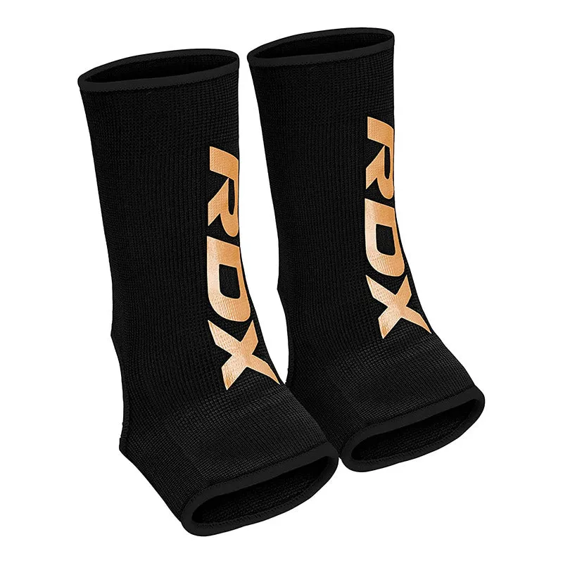 RDX AB Cavigliera Compressione Nera Elastica