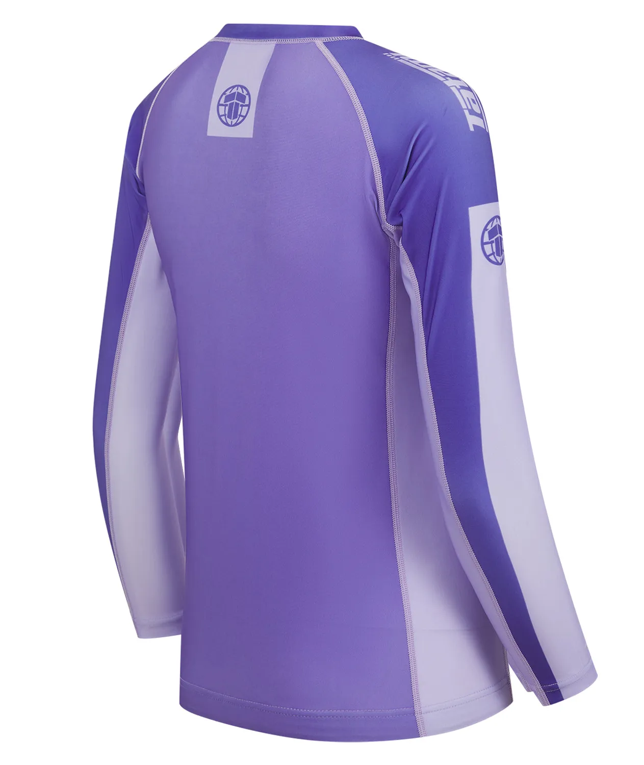 Tatami Contrast rash guard donna viola manica lunga