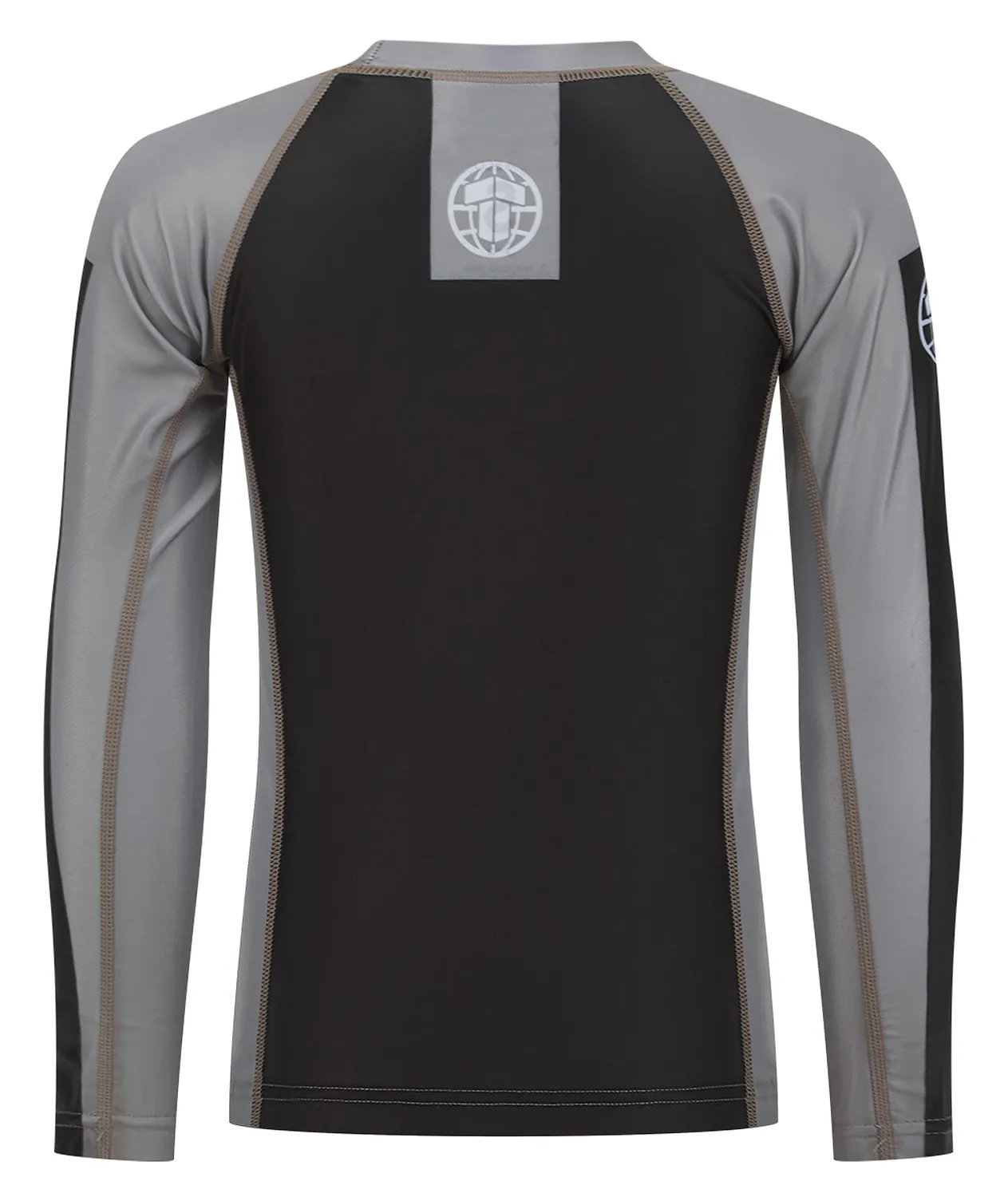 Tatami Ranked Rash Guard BIMBO Manica Lunga Grigia IBJJF