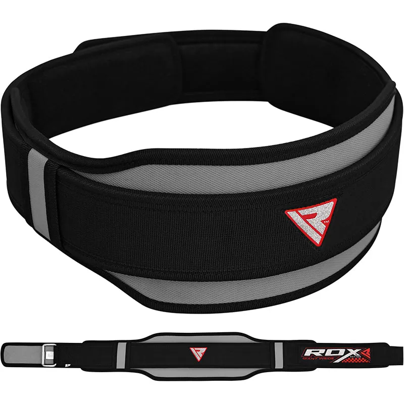 RDX 8D Cintura Sollevamento Pesi Nylon Verde S