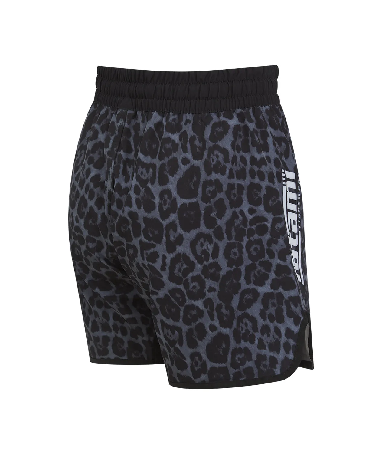 Tatami Fightwear Recharged shorts grappling donna grey leopard