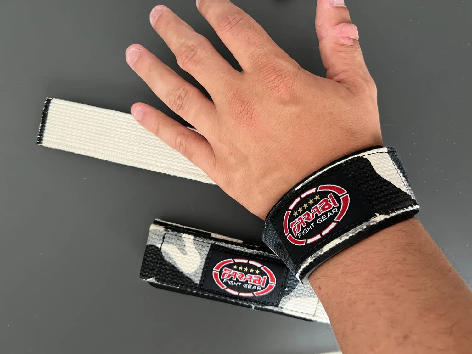Farabi Wrist Straps straps palestra camo antiscivolo