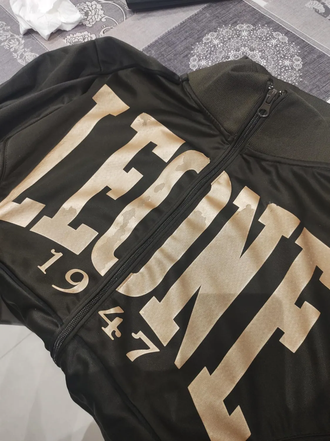 Leone1947 AB300 tuta premium boxe poliestere oro