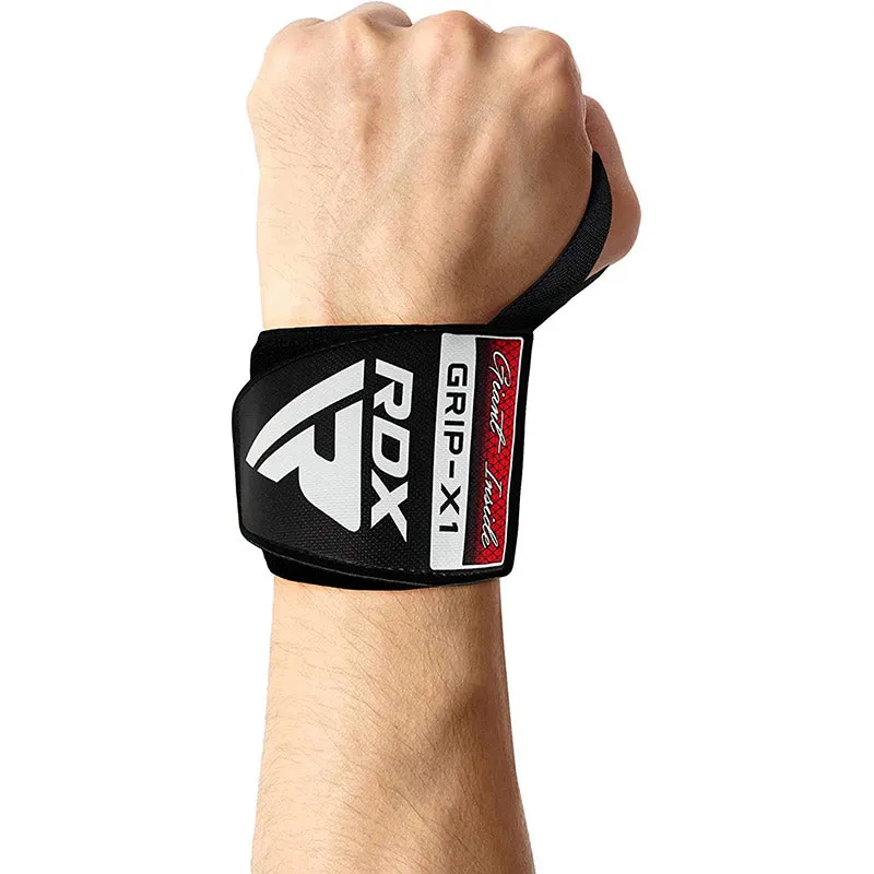 RDX W3AF polsiere palestra nere sollevamento pesi