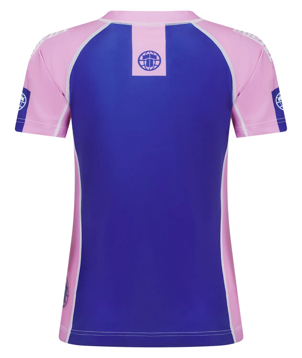 Tatami Contrast rashguard bambino navy rosa corte