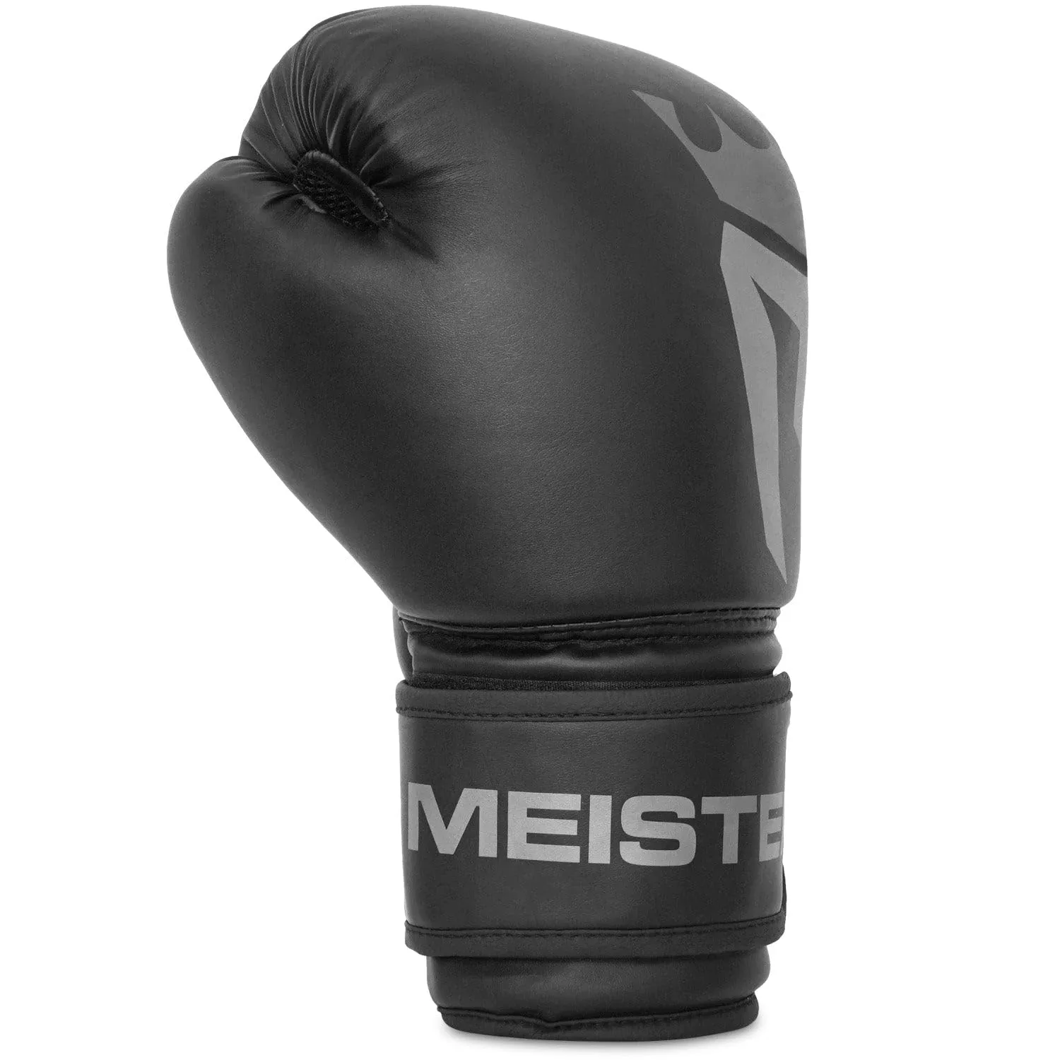 Meister Critical guanti boxe 12 oz nero opaco alta densità