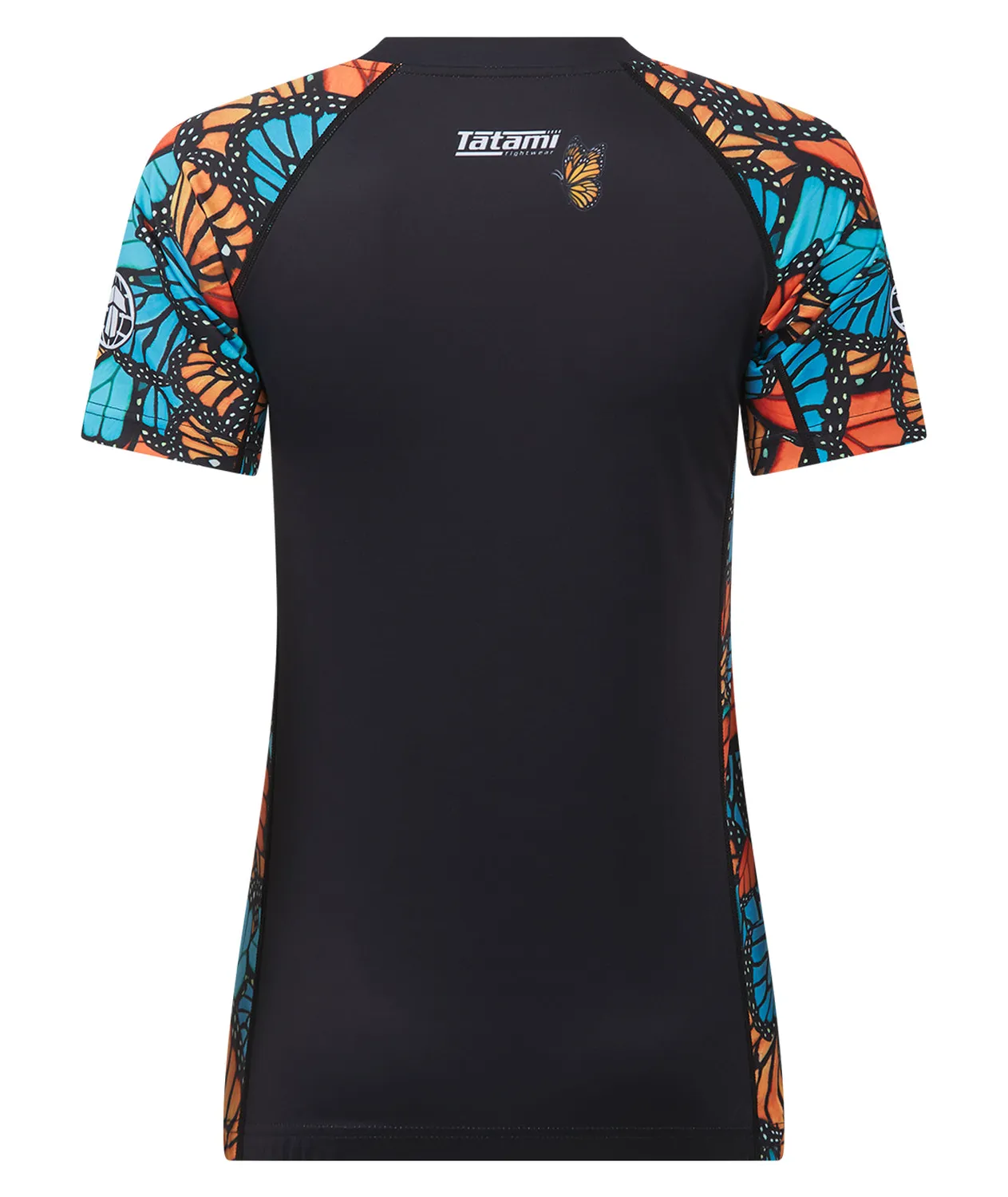 Tatami Butterfly Rash Guard Donna manica corta riciclata