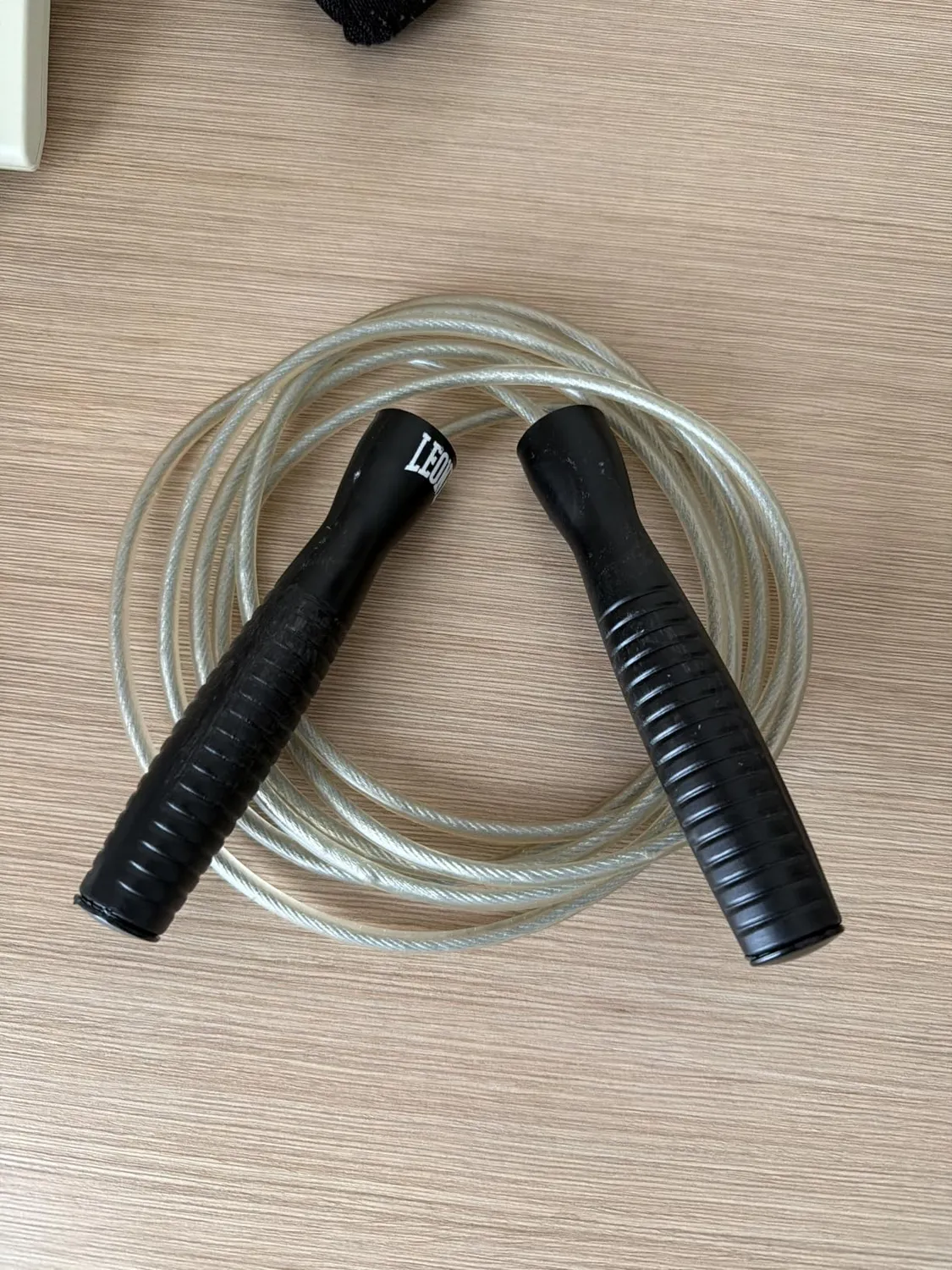 Leone1947 AT828 Corda Salto Nylon Bianca 7 mm