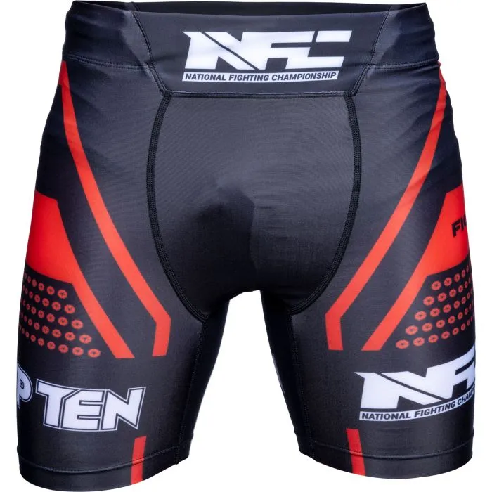 Top Ten MMA NFC short tights compressione elastane