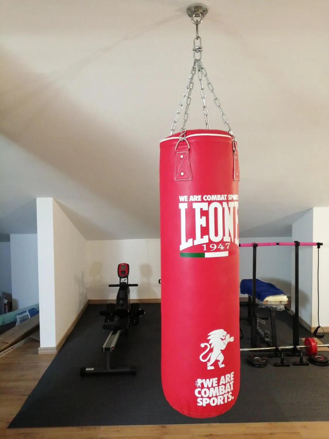 Leone 1947 AT840 sacco boxe allenamento Rosso 20 kg