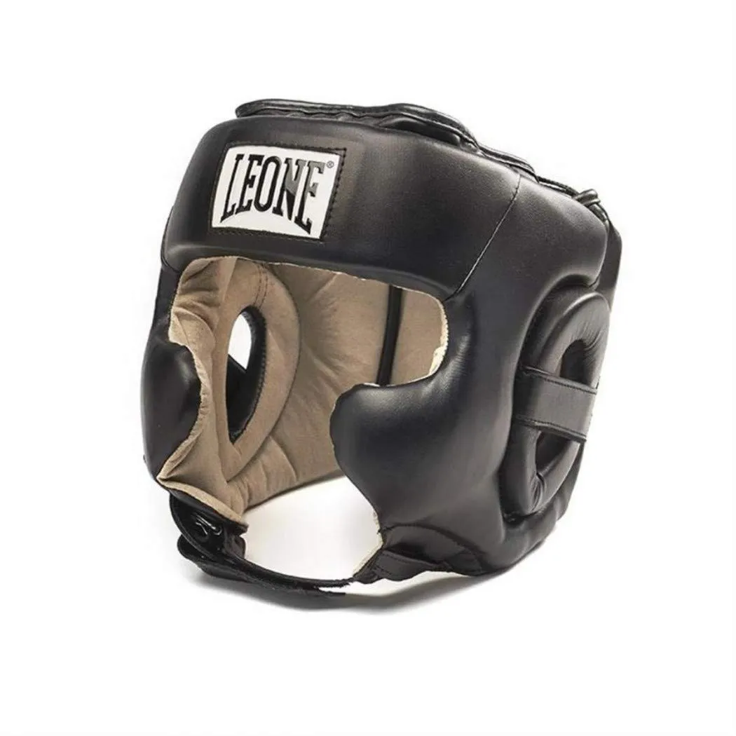 Leone 1947 casco boxe pelle L parazigomi
