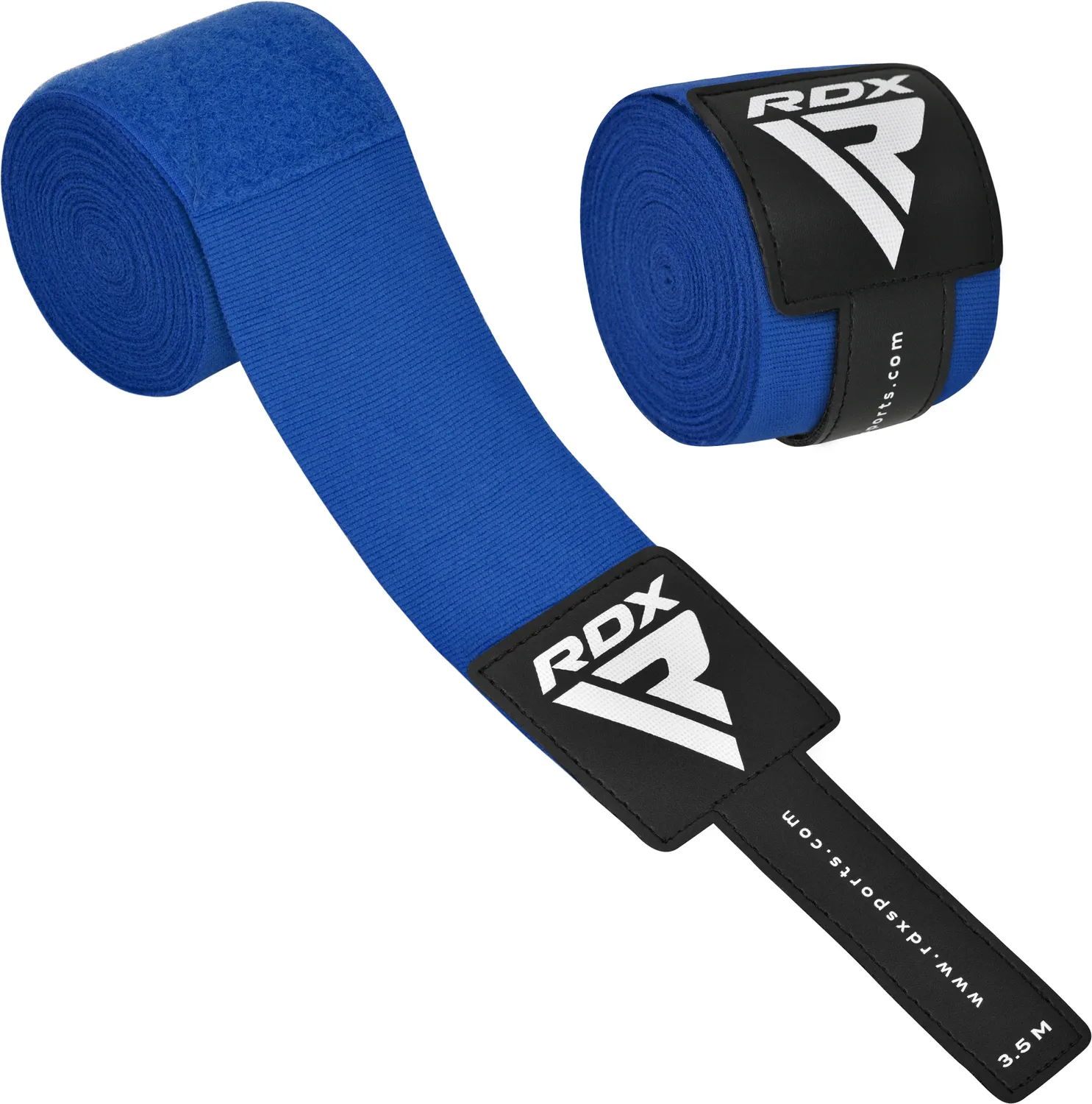 RDX IBA Fasce Boxe Blu 4,5m Cotone Omologate