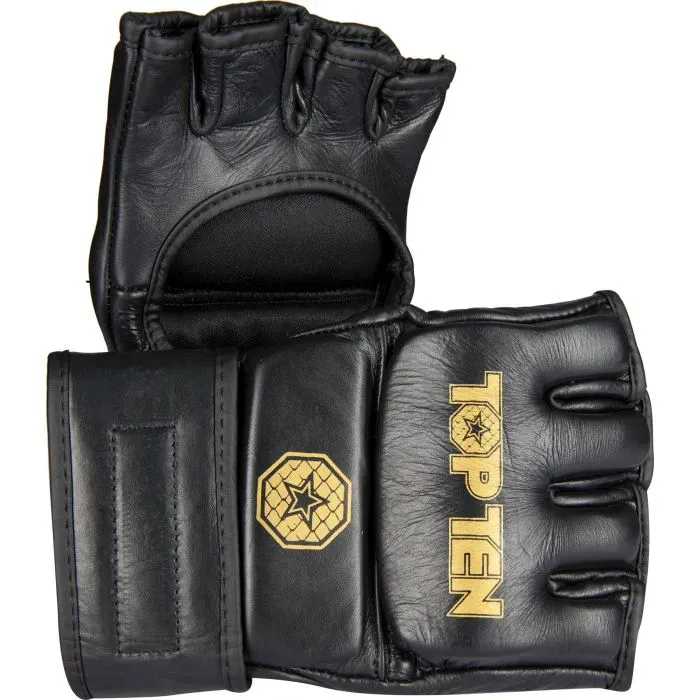 TOP TEN MMA Competitor guanti MMA pelle vera