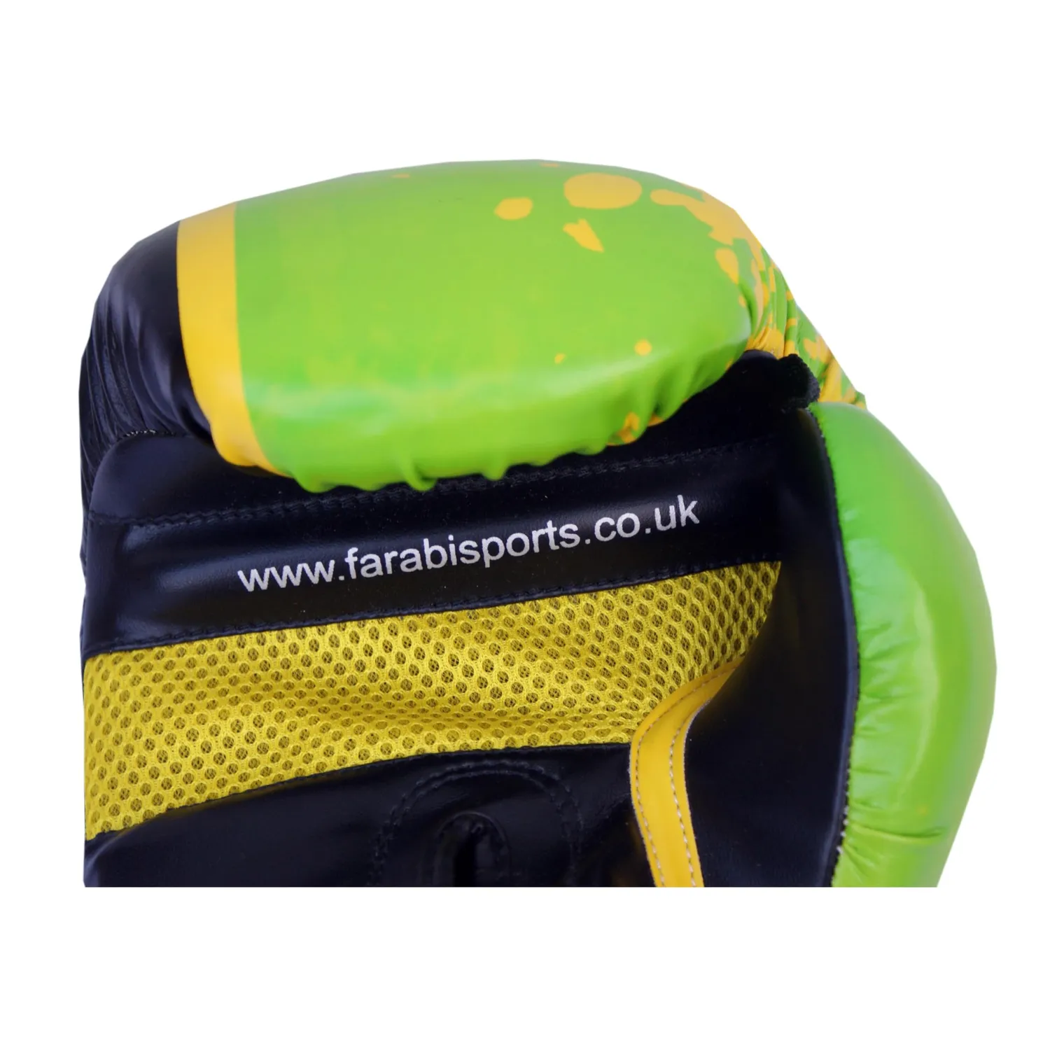 Farabi Guantoni Boxe Verde Ventilati Sparring