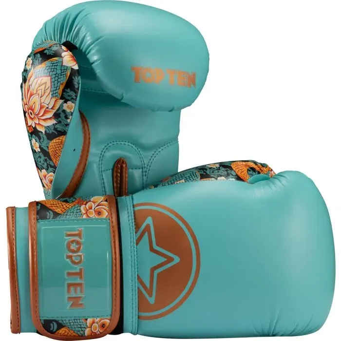 TOP TEN Star Light Ryu del Mar guanti boxe PU