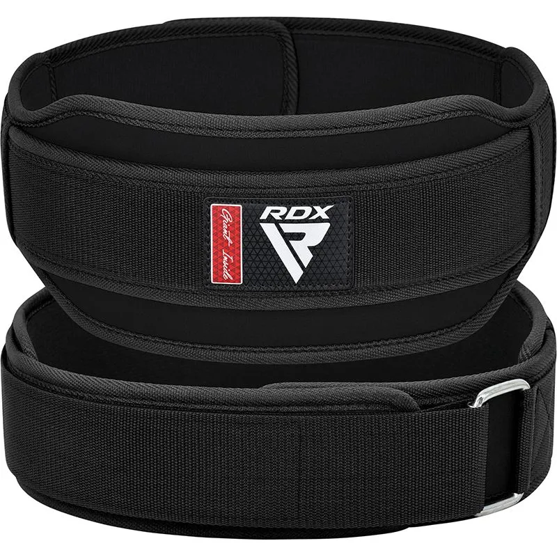 RDX RX5 Cintura Sollevamento Pesi Nylon Supporto Lombare