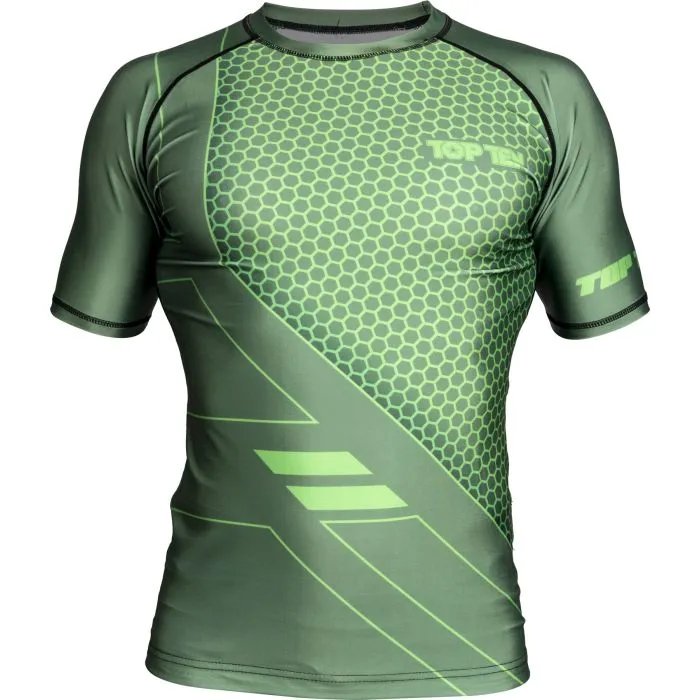 TOP TEN Combat rash guard MMA manica corta compressione