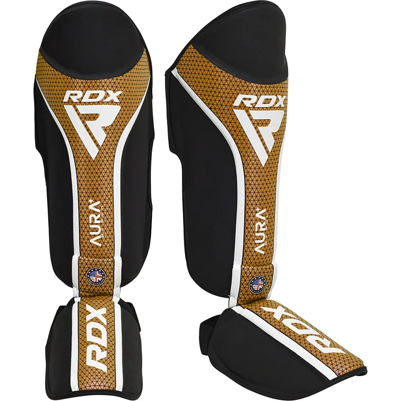 RDX Aura Plus T-17 parastinchi collo piede certificati CE
