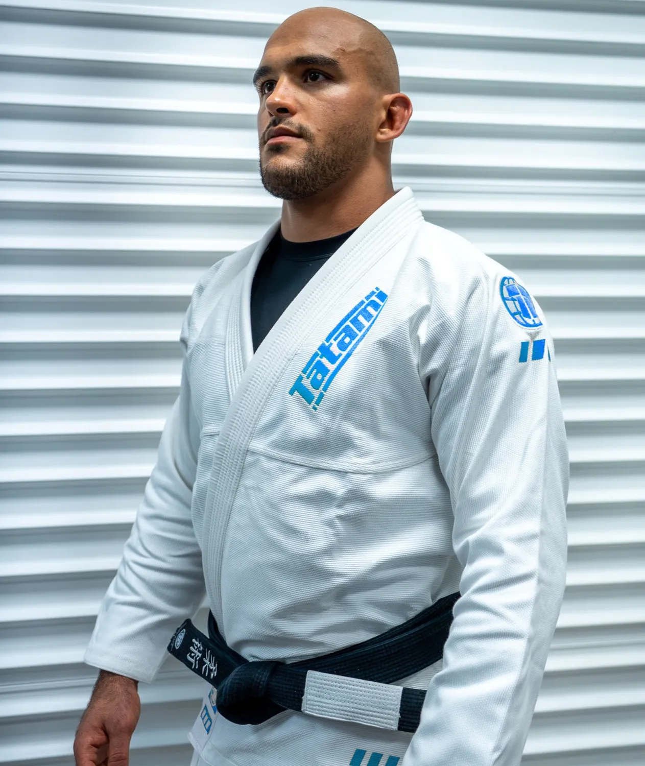 Tatami Pro Series Kimono BJJ Bianco Azzurro Leggero IBJJF