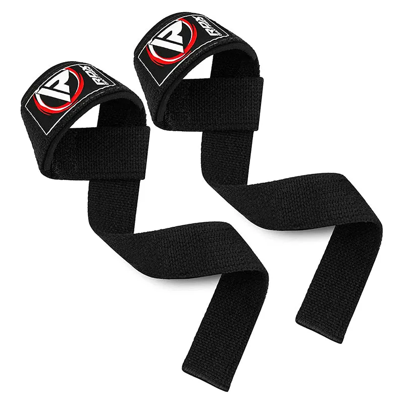 RDX W1 Straps Polsi Palestra Cotone Elasticizzato Grip