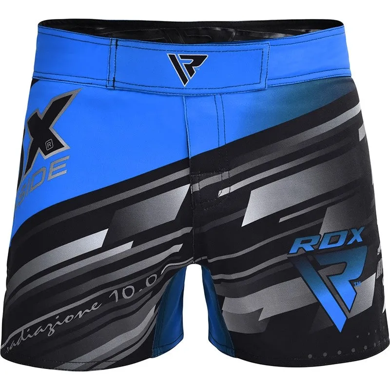 RDX R10 Blaze pantaloncini MMA microfibra rossi