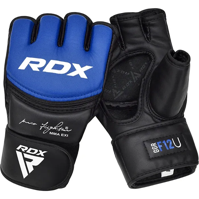 RDX GGR F-12 Plus Guanti MMA Grappling Pelle