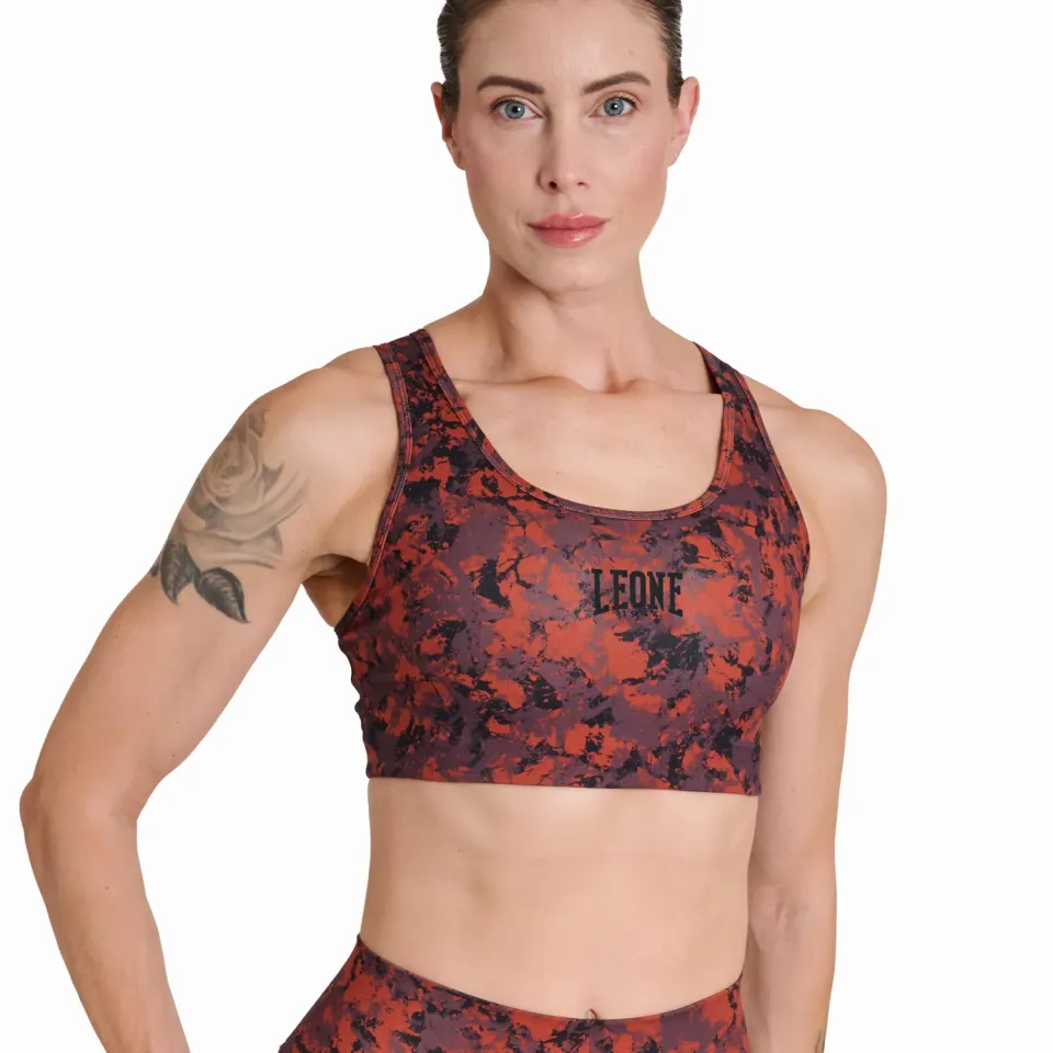 Leone 1947 Urban Fighter ABX412 top donna camo supporto medio