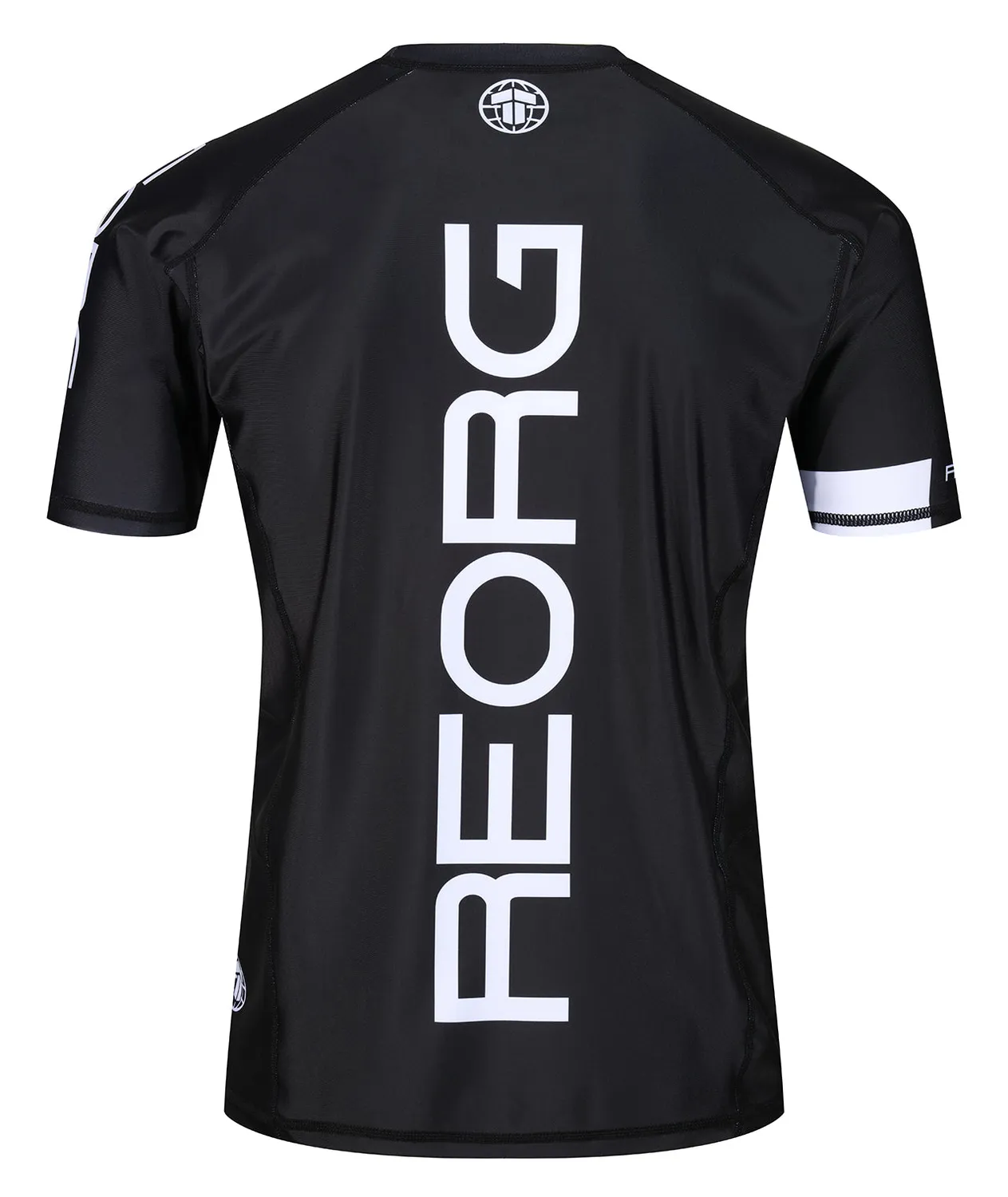 Tatami REORG Basic Dad Bod Rash Guard Nero Comodo Cotone-like